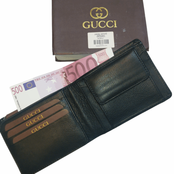 Gucci ক্লাসিক লেদার ওয়ালেট – স্টেটমেন্ট অফ স্টাইল